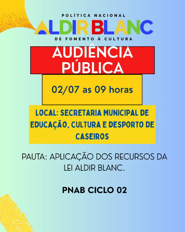 AUDIÊNCIA PÚBLICA 